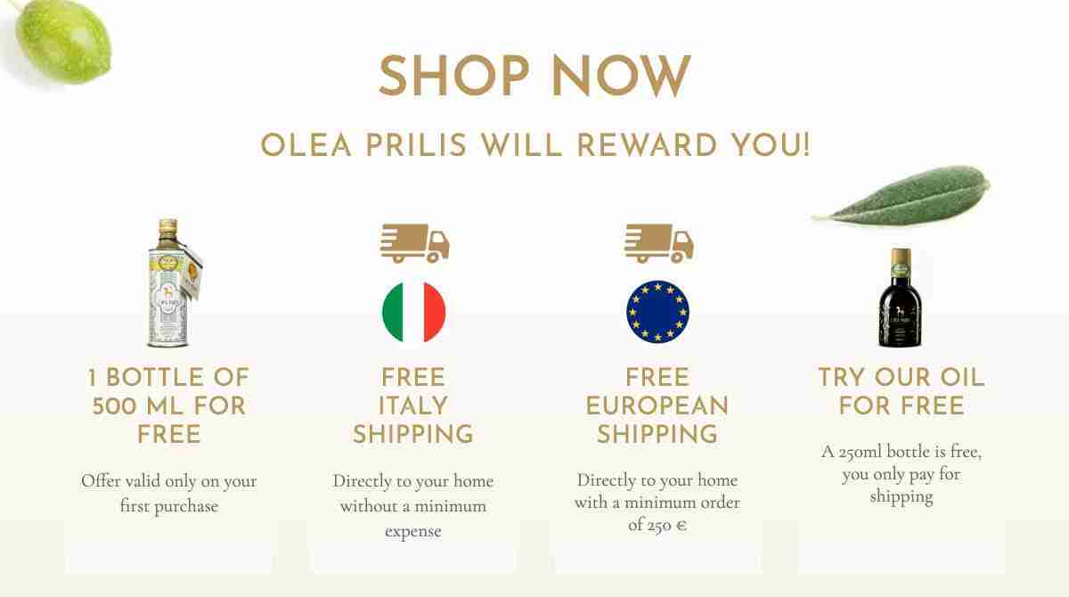 Olea Prilis will reward you Shop now our Evo Oil